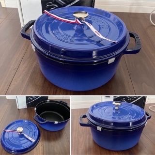 ストウブ ブルーの通販 300点以上 | STAUBを買うならラクマ
