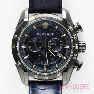 VERSACE - ヴェルサーチ V-RAY クロノグラフ 腕時計 未使用品