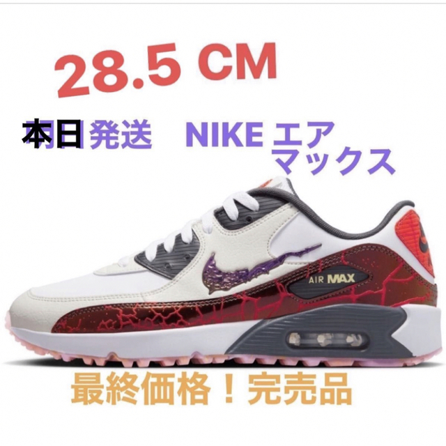 メンズゴルフシューズ Nike Air Max 90 G NRG Golf 28.5