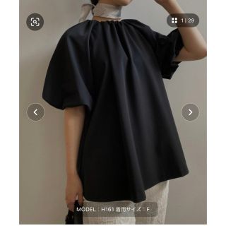 アメリヴィンテージ(Ameri VINTAGE)のAmeri vintage GATHER SMOCK TOP(シャツ/ブラウス(半袖/袖なし))