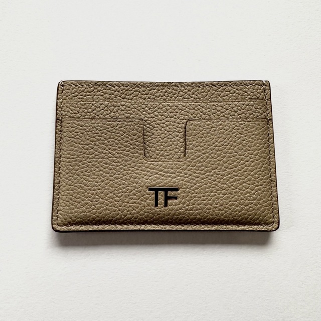 TOM FORD トムフォード T LINE カードケース グレインレザー 話題の