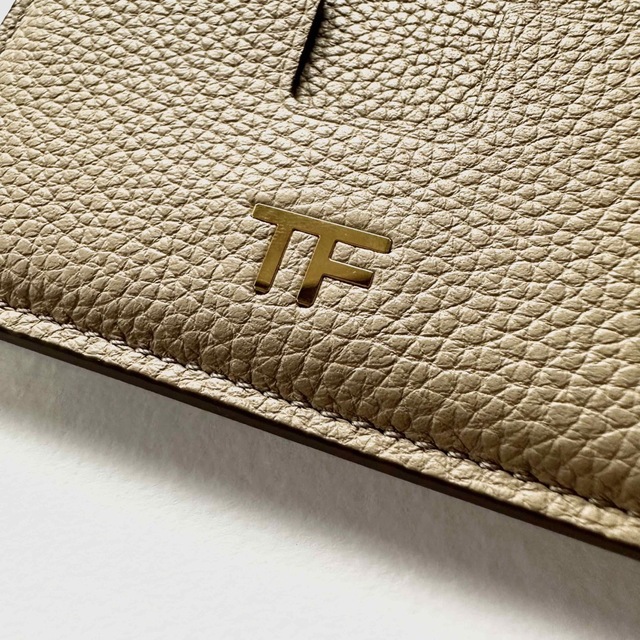 TOM FORD トムフォード T LINE カードケース グレインレザー 話題の
