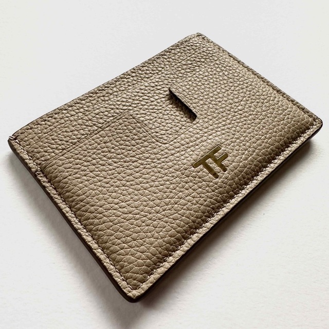 TOM FORD トムフォード T LINE カードケース グレインレザー 話題の