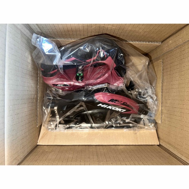 日立 - ハイコーキ 【限定色】フレアレッド 36Vコードレス丸ノコ 本体
