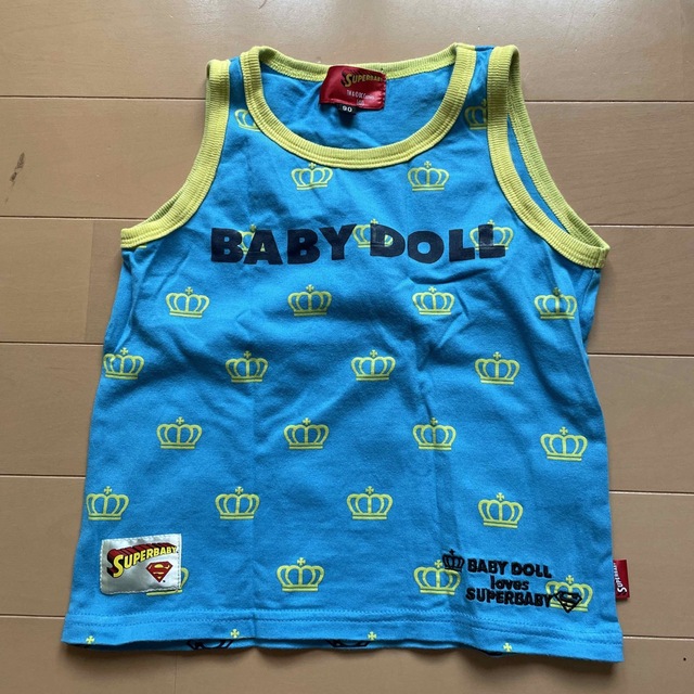 BABYDOLL(ベビードール)のベビードール　タンクトップ90センチ　2枚 キッズ/ベビー/マタニティのキッズ服男の子用(90cm~)(その他)の商品写真