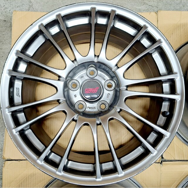 スバル WRX STI 純正 BBS ホイール 鍛造 レヴォーグ 8.5J
