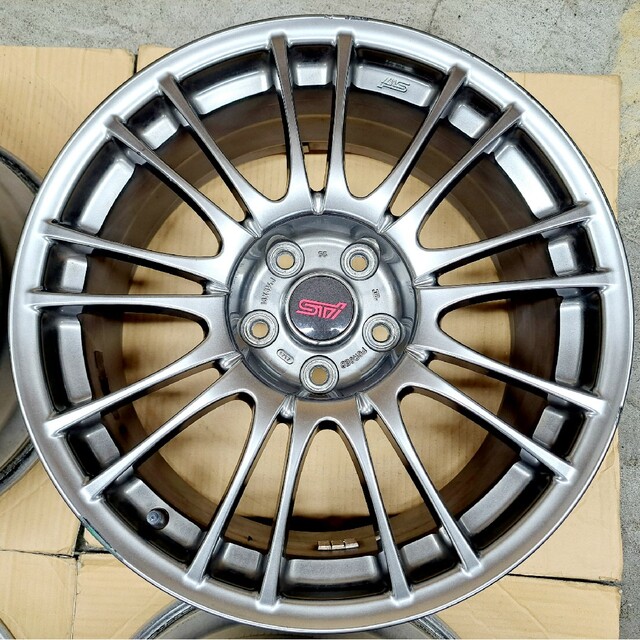 スバル WRX STI 純正 BBS ホイール 鍛造 レヴォーグ 8.5J