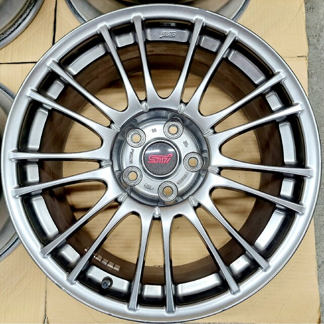スバル WRX STI 純正 BBS ホイール 鍛造 レヴォーグ 8.5J