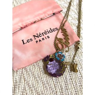 レネレイド(Les Nereides)のLes Nereides レネレイド ビジュー フラワー リース ネックレス(ネックレス)