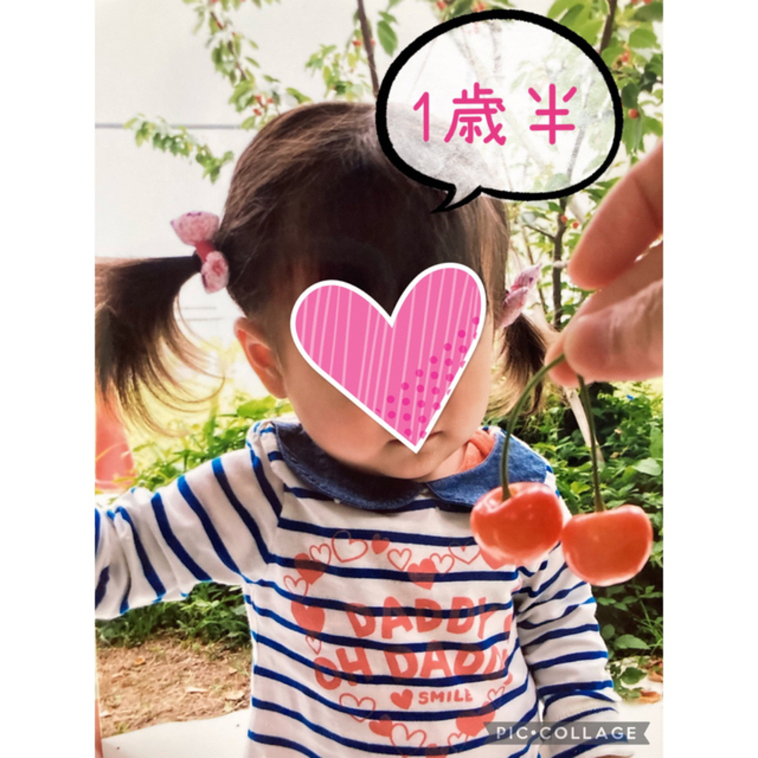 ♡選べるヘアゴム♡ベビー　キッズ　女の子　ミニリボン ハンドメイドのアクセサリー(ヘアアクセサリー)の商品写真