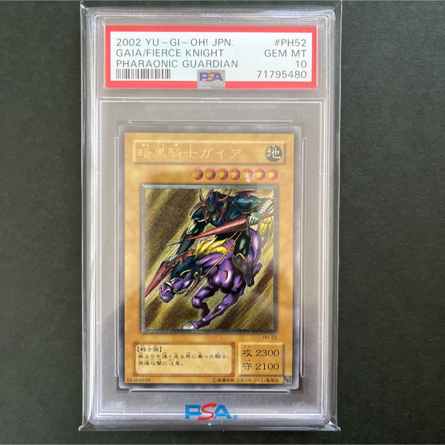 暗黒騎士ガイア　レリーフ　psa10