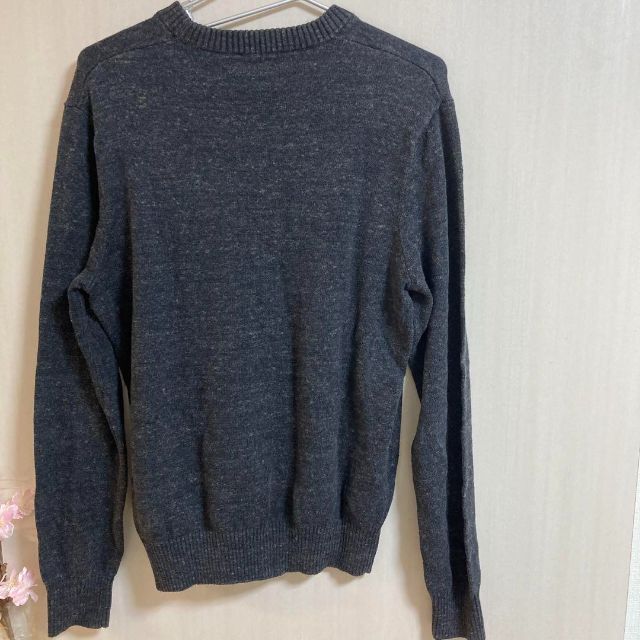 GAP(ギャップ)の8a195 ギャップ　GAP メンズ　グレーニット メンズのトップス(ニット/セーター)の商品写真