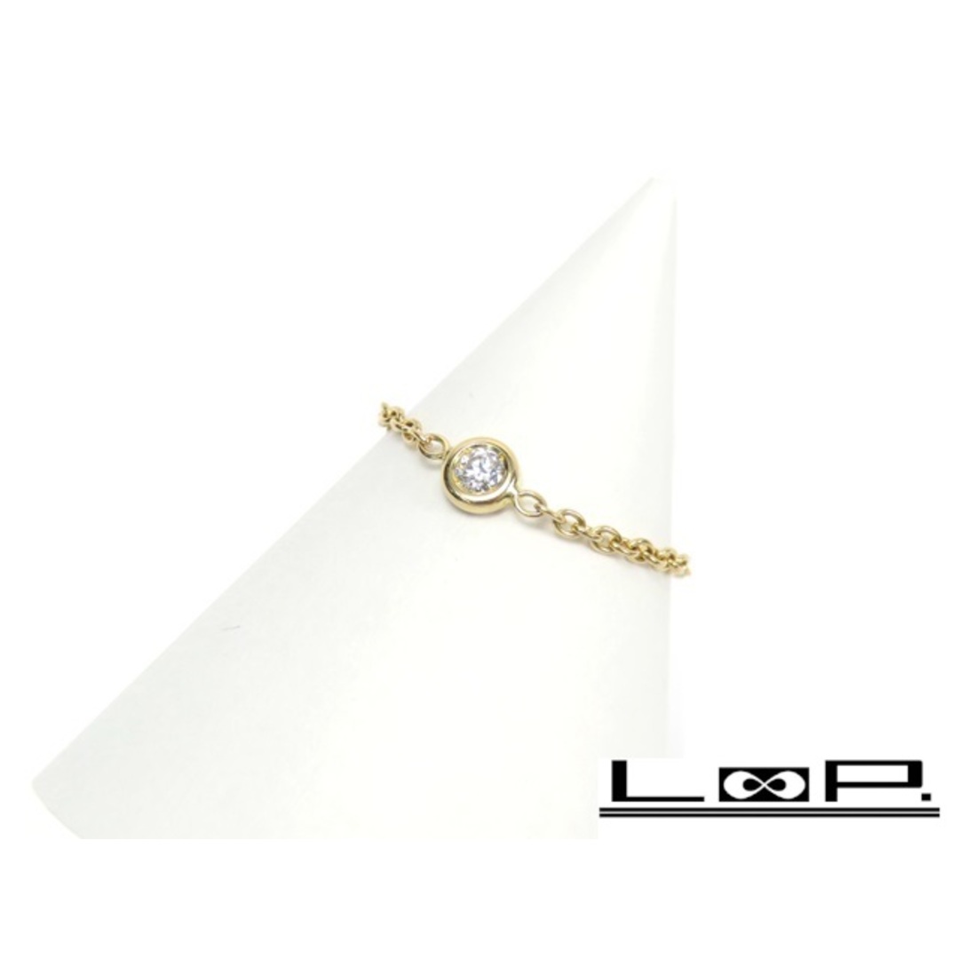 Dior(ディオール)の■新同■磨き済■　ディオール ミミウィ チェーン リング 指輪 ダイヤモンド 1P K18 YG 箱 【A67504】 レディースのアクセサリー(リング(指輪))の商品写真