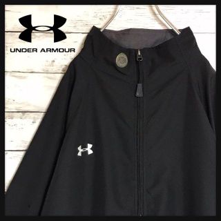 アンダーアーマー(UNDER ARMOUR)の【ゆるだぼ】アンダーアーマー　刺繍ロゴ入ナイロンジャケット　バイカラーE413(ナイロンジャケット)