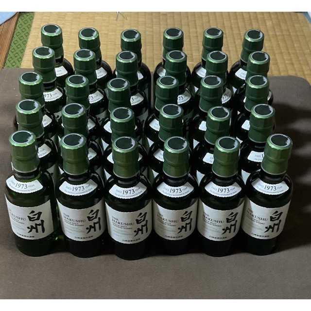 ウイスキー白州ミニボトル180ml 30本 - ウイスキー ウイスキー白州ミニボトル180ml 30本 - ウイスキー