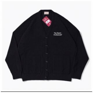 ワンエルディーケーセレクト(1LDK SELECT)のennoy BUTTON CARDIGAN BLACK Mサイズ(カーディガン)