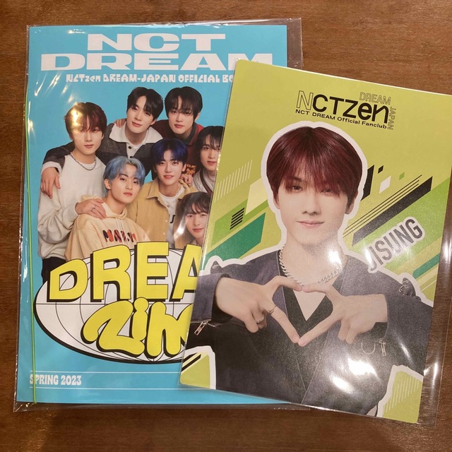 NCT DREAM 2023 初回 会報 チソン エンタメ/ホビーのタレントグッズ(アイドルグッズ)の商品写真