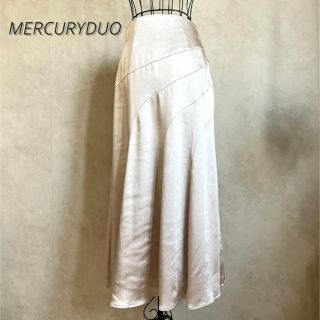 マーキュリーデュオ(MERCURYDUO)の【新品未使用タグ付き】マーキュリーデュオ　スカート(ロングスカート)