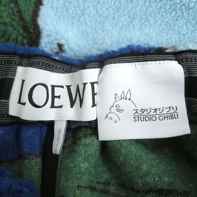 LOEWE(ロエベ)の未使用□22SS ロエベ×スタジオジブリ 千と千尋の神隠し ハク H862Y20L02 ジャガード フリース バミューダパンツ/ハーフパンツ マルチ S　t06-st30301-986 メンズのパンツ(ショートパンツ)の商品写真