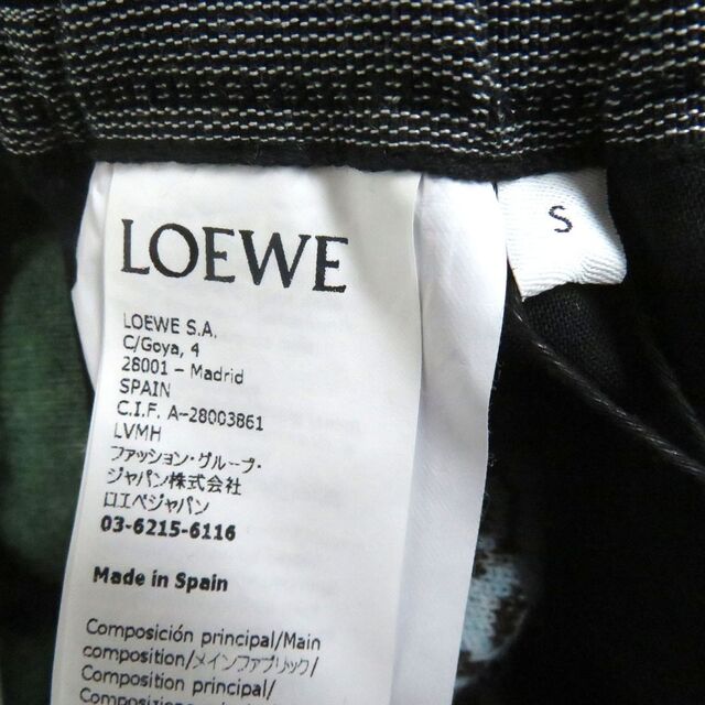 LOEWE(ロエベ)の未使用□22SS ロエベ×スタジオジブリ 千と千尋の神隠し ハク H862Y20L02 ジャガード フリース バミューダパンツ/ハーフパンツ マルチ S　t06-st30301-986 メンズのパンツ(ショートパンツ)の商品写真