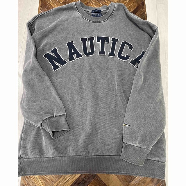 NAUTICA/ノーティカ Pigment Dyed Arch Logo XL