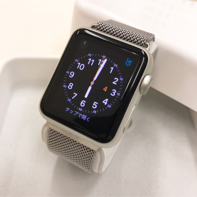 Apple Watch アップルウォッチ SPORT 38mm silver 【即日発送】 www