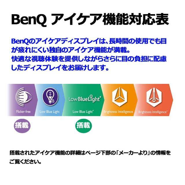 【2023最新】BenQ モニター ディスプレイ GW2470HL 23.8イン 9