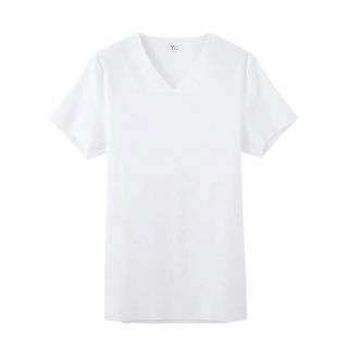 グンゼ(GUNZE)のグンゼ インナーシャツ YG CUT OFFシリーズ VネックTシャツ　メンズ(Tシャツ/カットソー(半袖/袖なし))