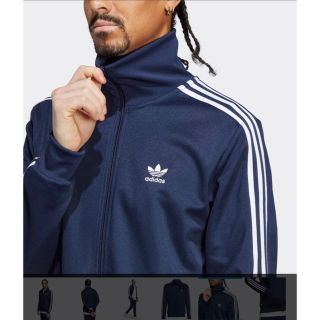 送料無料(沖縄は1000円) adidas ベッケンバウアー 上下セット XL