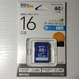 BUFFALO SDHCカード 16GB オリジナル RSDCE-016GU1(その他)