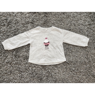 イオン(AEON)の新品未使用 サイズ100 子供服 アイスクリーム ロンT(Tシャツ/カットソー)