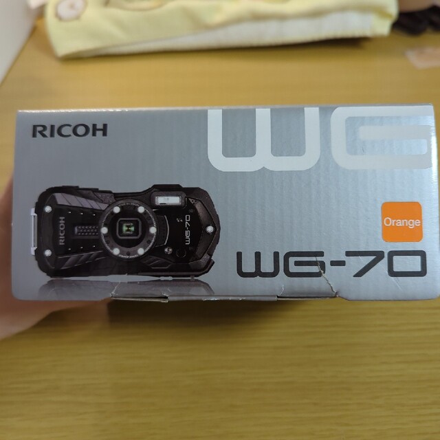 RICOH コンパクトデジカメ WG-70 オレンジ primehealthdv.com