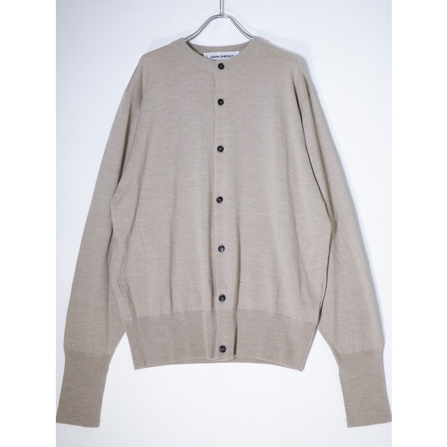 JOHN SMEDLEYジョンスメドレー LECHOPPEレショップ 5525gallery CREW NECK CARDIGAN 英国製クルーネックカーディガン【S】【MKNA71224】