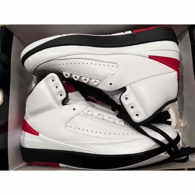 nike air jordan 2 retro chicago 28.0cm