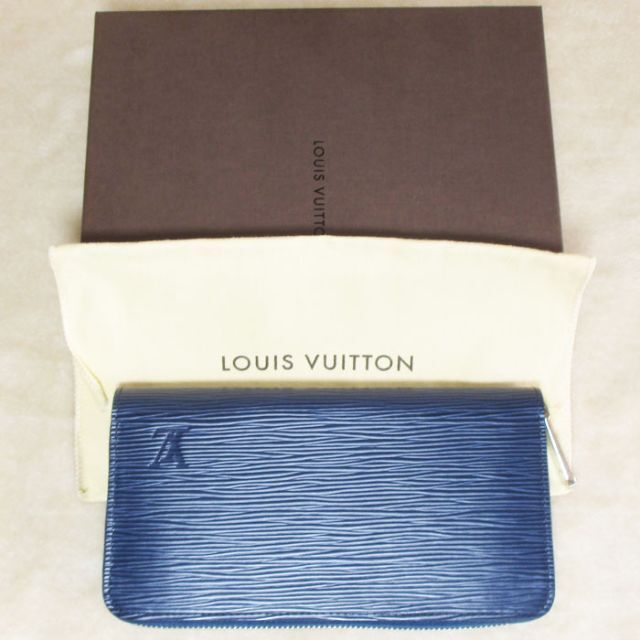 LOUIS VUITTON(ルイヴィトン)のLV エピ ジッピーウォレット M61873 アンディゴブルー メンズのファッション小物(長財布)の商品写真