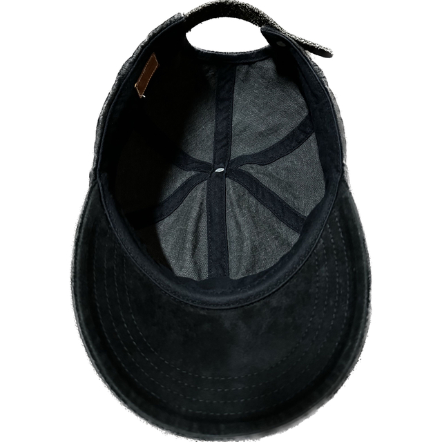 Hender Scheme(エンダースキーマ)のHender Scheme エンダースキーマ 2tone cap ブラック メンズの帽子(キャップ)の商品写真