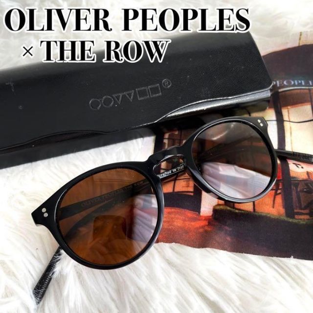 OLIVER PEOPLES × THE ROW』O'MALLEY NYC 流行のアイテム 9231円 www