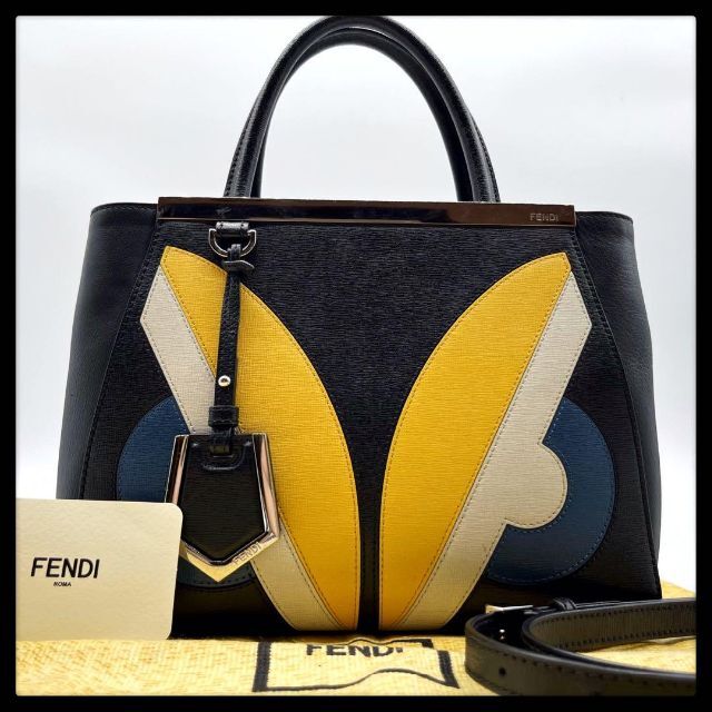 美品】フェンディ FENDI モンスター プチトゥージュール ハンドバッグ