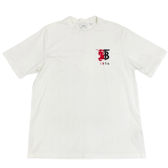 BURBERRY バーバリー 半袖Tシャツ コントラストロゴ 刺繍 トップス