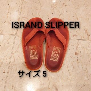 ISLAND SLIPPER - アイランドスリッパ　赤