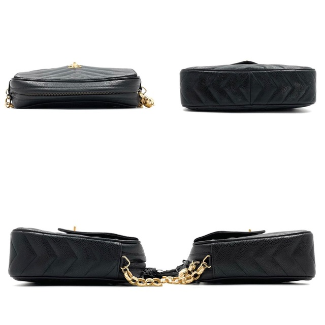 オンラインストア売れ済 CHANEL シャネル ショルダーバッグ Vステッチ