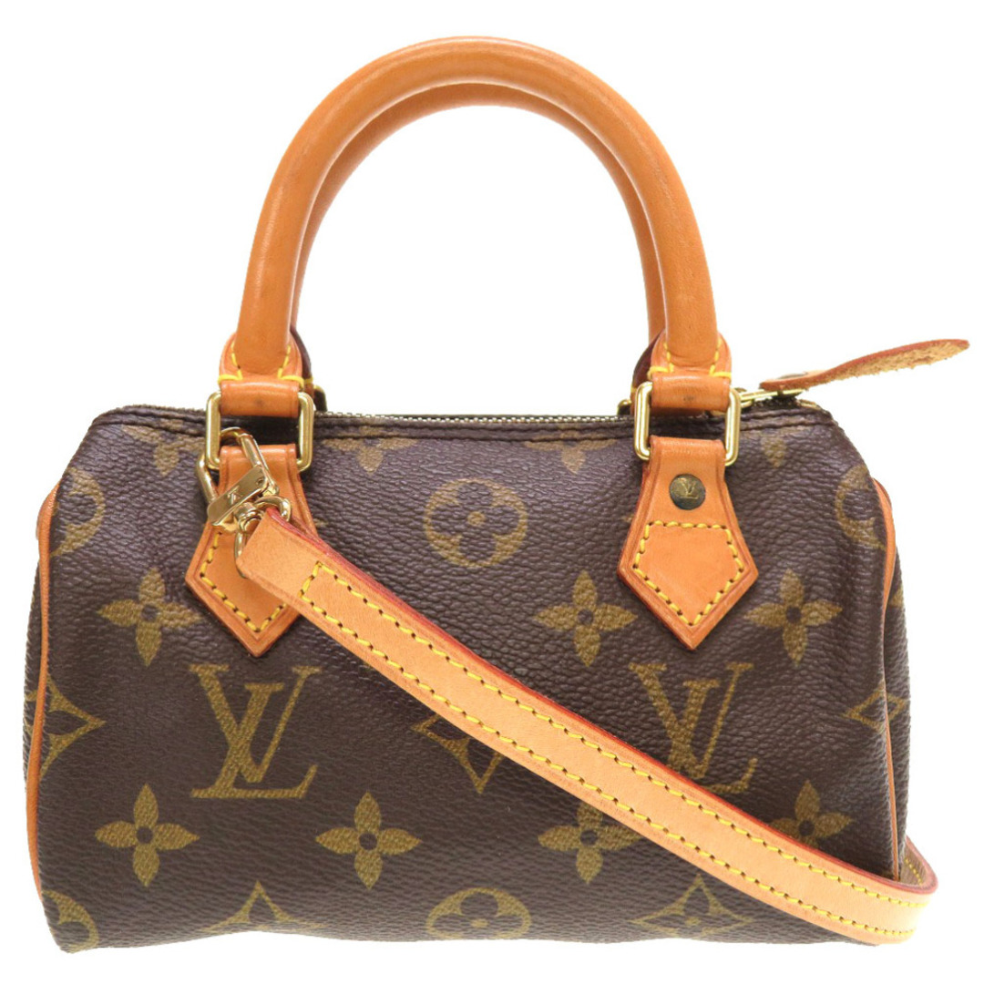 美品 ルイ ヴィトン モノグラム ミニスピーディ M41534 2WAY ハンドバッグ バッグ LV 0165  LOUIS VUITTON