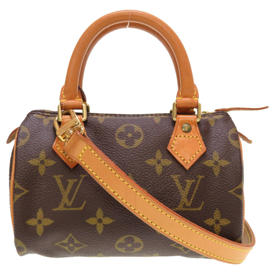 美品 ルイ ヴィトン モノグラム ミニスピーディ M41534 2WAY ハンドバッグ バッグ LV 0166  LOUIS VUITTON