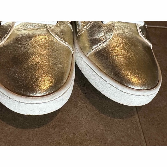 GIUZEPPE ZANOTTI - ジュゼッペザノッティ スニーカー 37 ゴールド 美