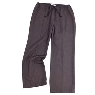 プレーンクロージング(PLAIN CLOTHING)の美品 プリーツプリーズ イッセイミヤケ PLEATS PLEASE パンツ ロングパンツ ワイドパンツ イージーパンツ 無地 ボトムス レディース 5(XXL相当) ダークグレー(その他)