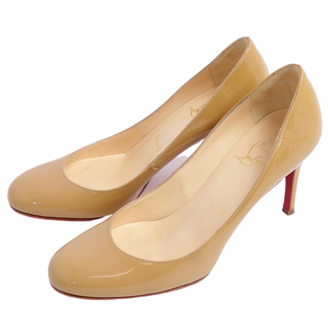 Christian louboutin パンプス　ヒール　ベージュ　ピンヒール