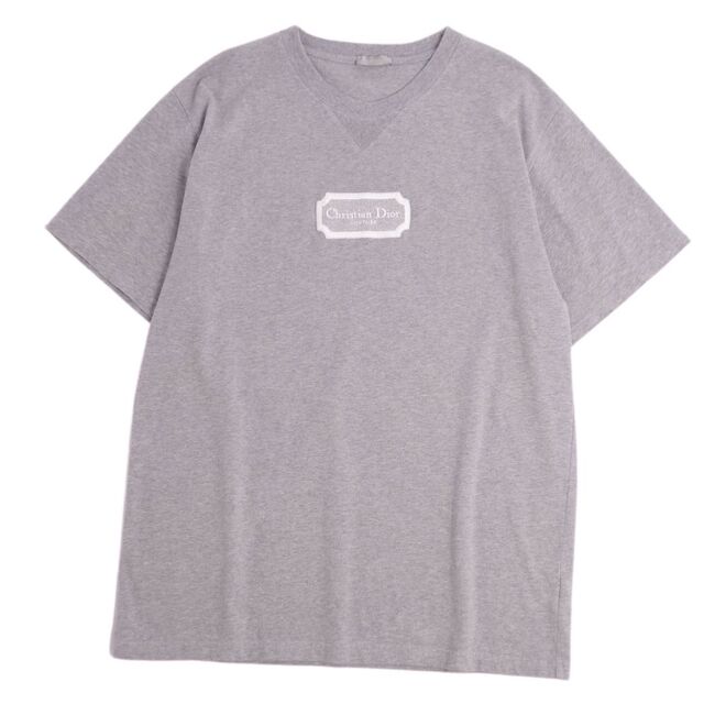 正規 19SS DIOR ディオール スパンコール ロゴ Tシャツ