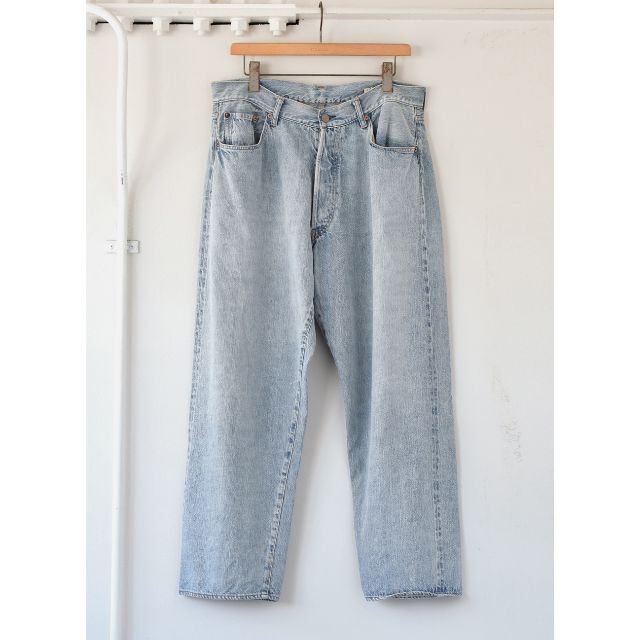 新品　デニム 5Pパンツ　ブリーチ　コモリ comoli 23ss