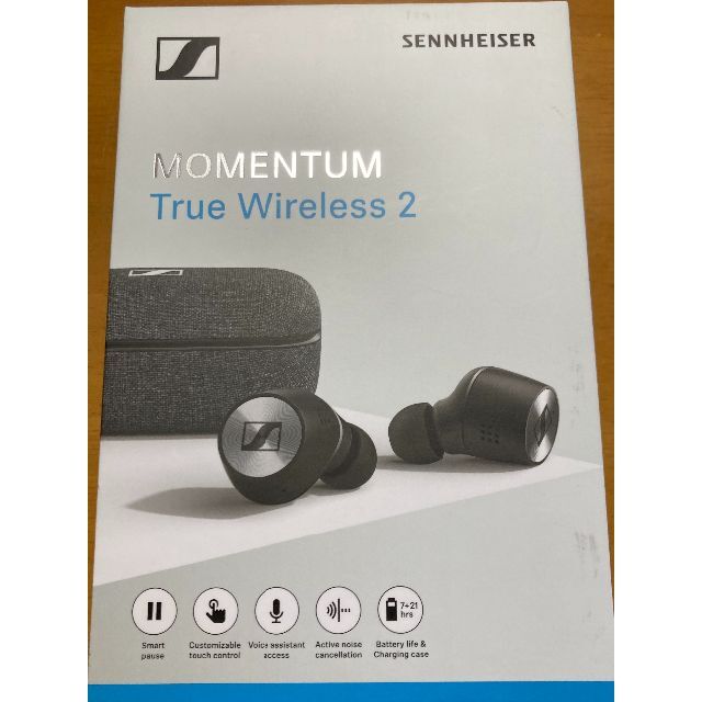 SENNHEISER(ゼンハイザー)のSennheiser MOMENTUM True Wireless 2 スマホ/家電/カメラのオーディオ機器(ヘッドフォン/イヤフォン)の商品写真