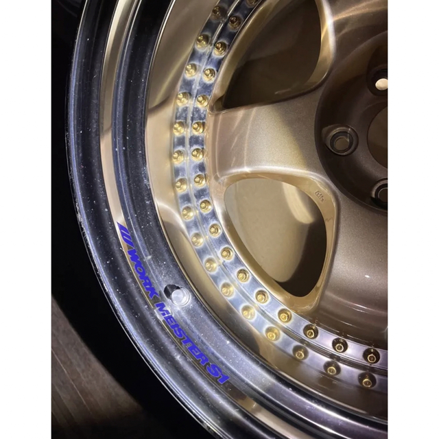 ワークマイスターS1 3P 19インチ2本のみ10j-26 114.3 5Hの通販 by